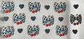Cow bows, cherries and hearts