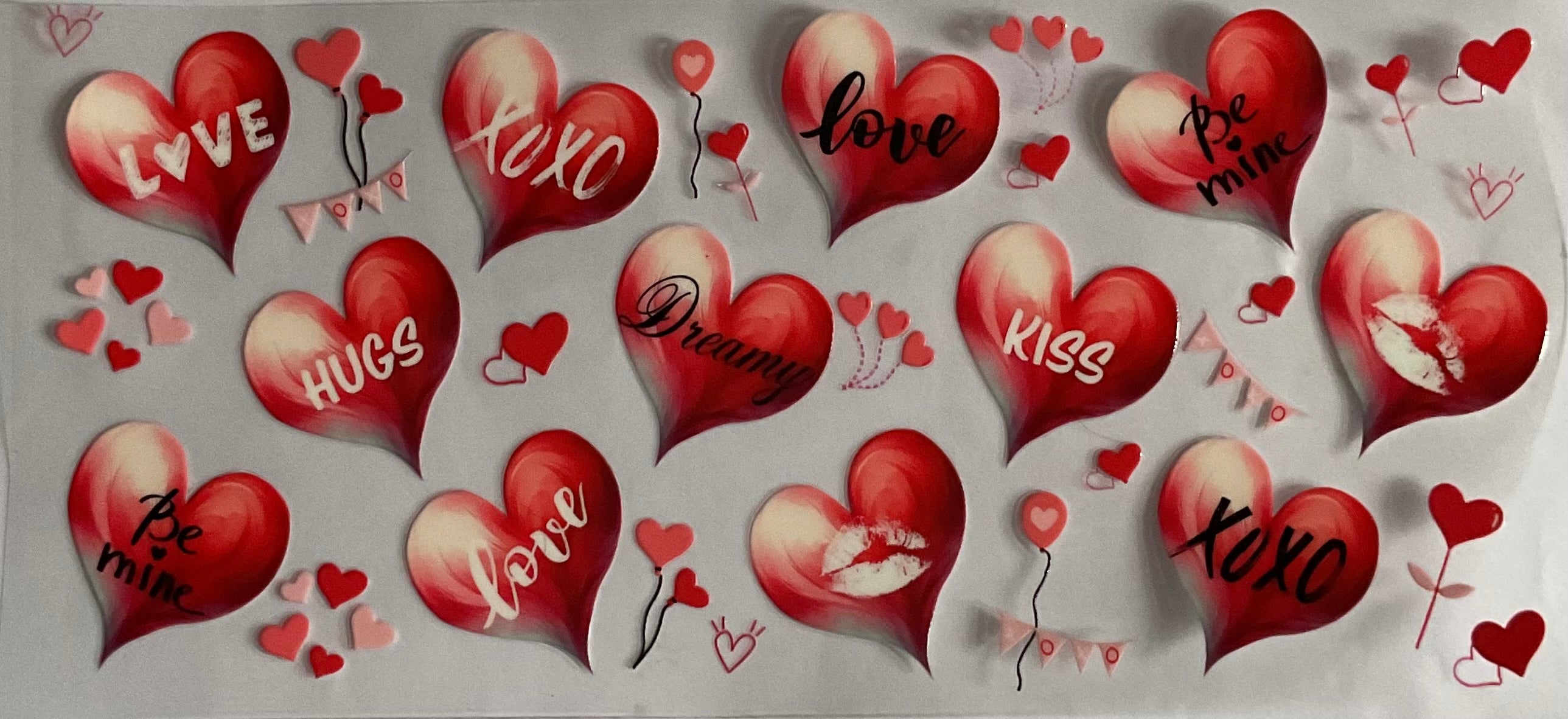 Love hearts valentines