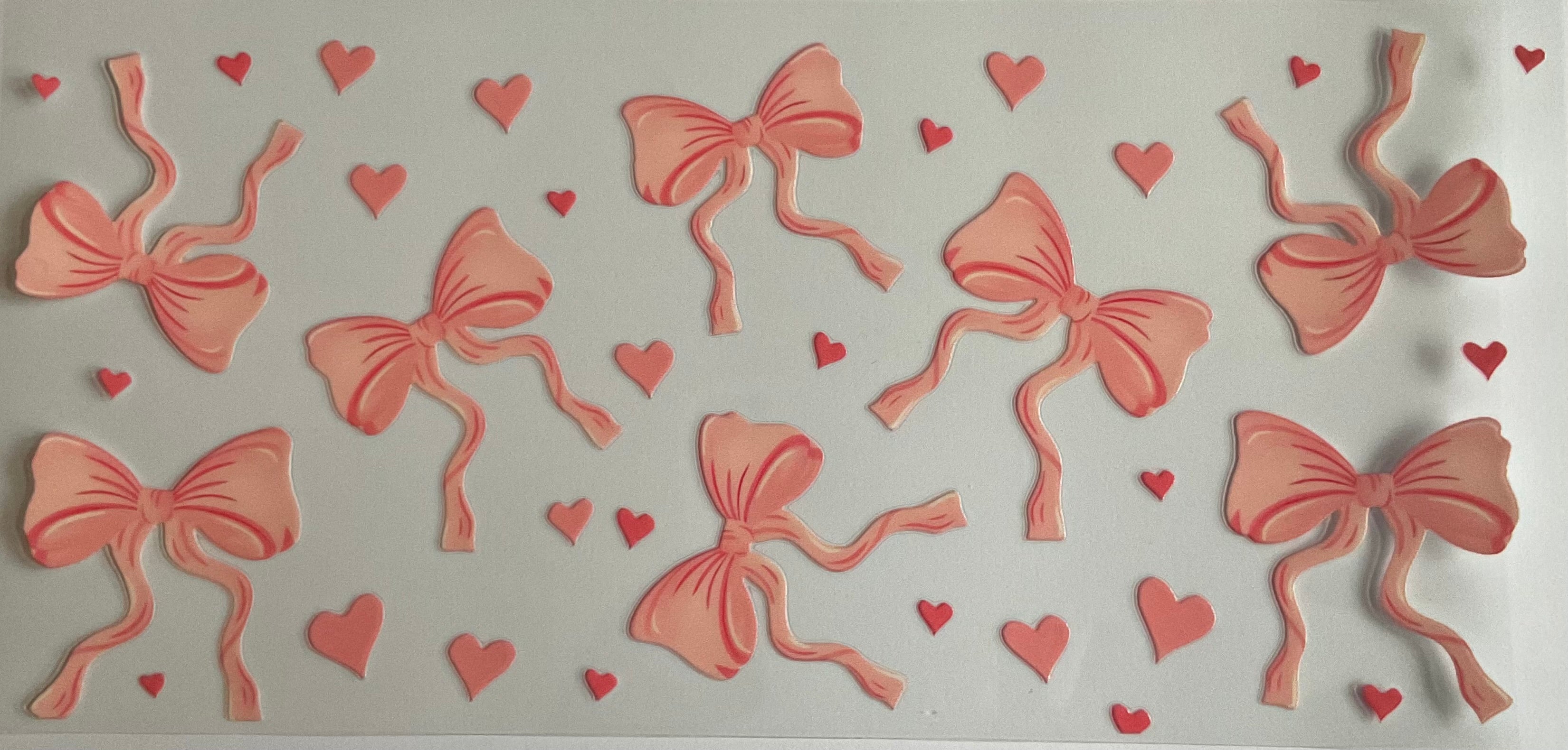 Bows and hearts