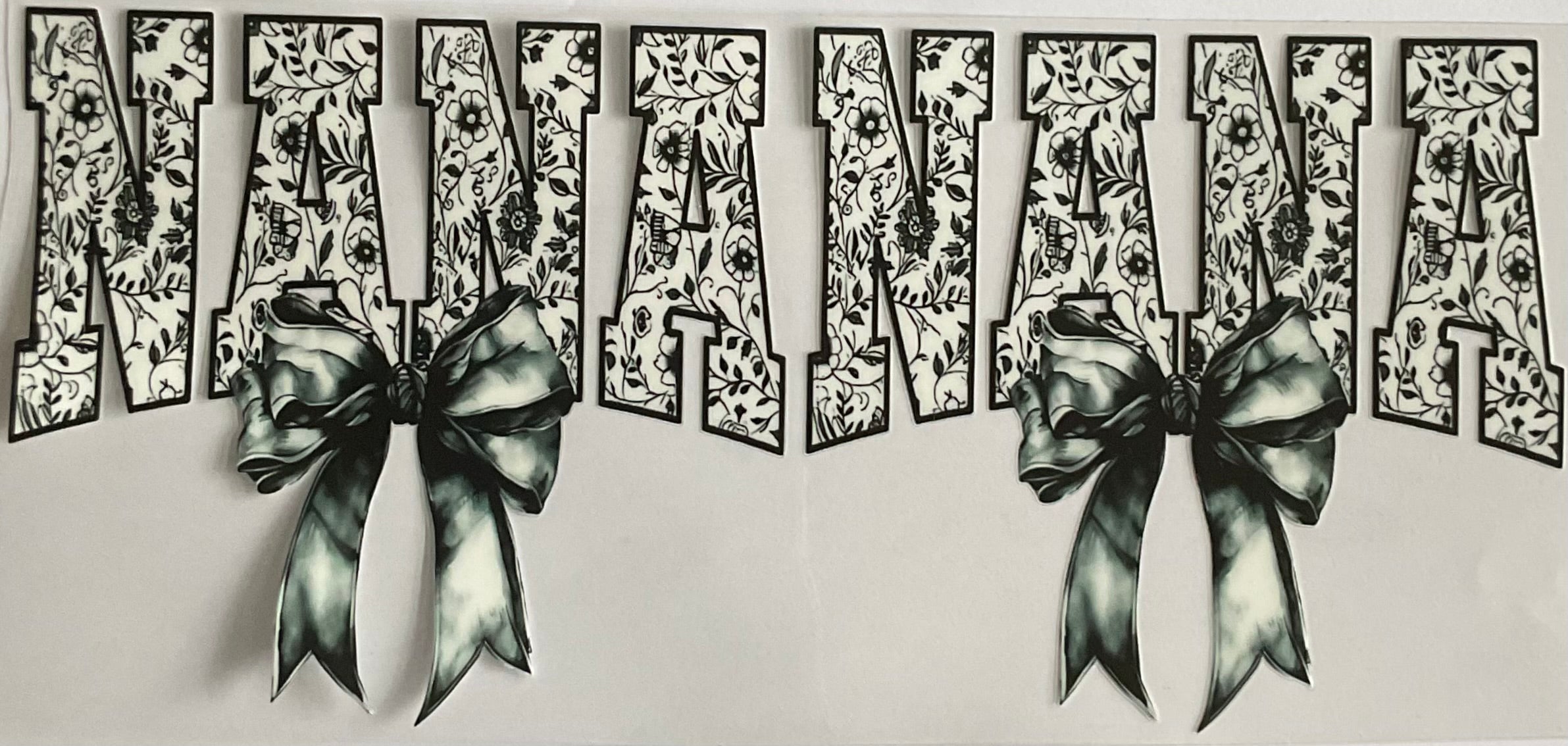 Nana and bows