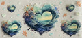 Heart ocean