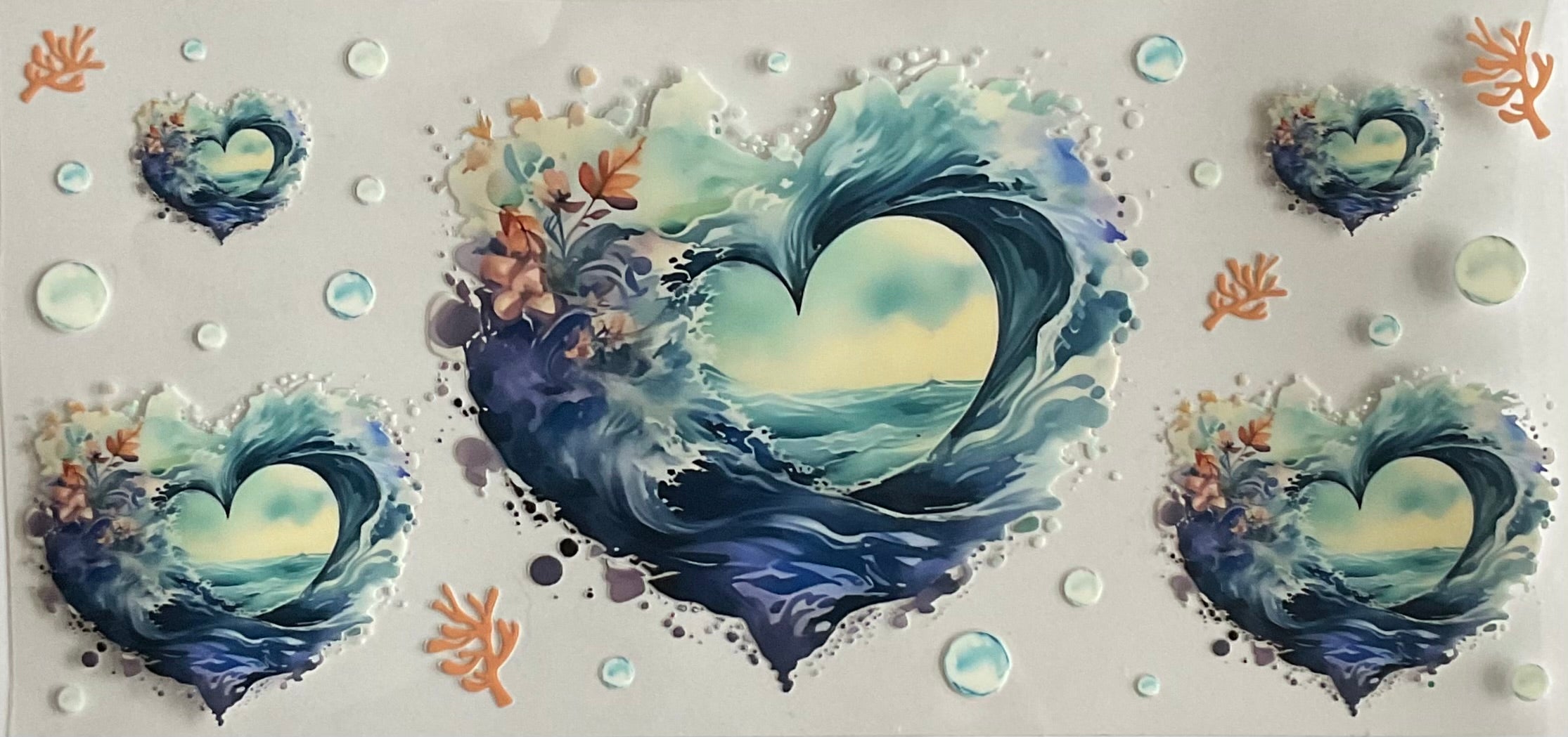 Heart ocean