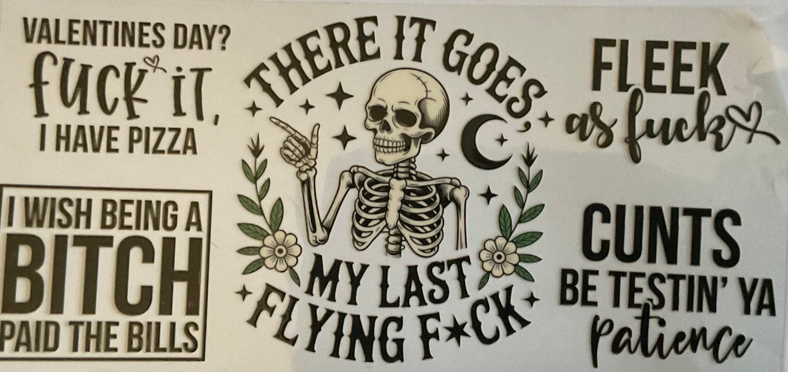 There goes my last flying fuck