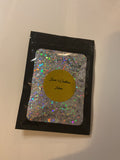 Silver holigraphic chunky glitter